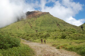 Sopka LaSoufrière-