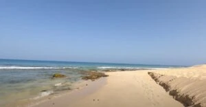 Duny na pláži Chaves - Boa Vista