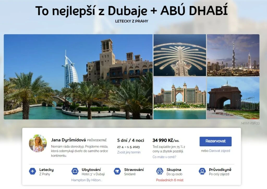 To nejlepší z Dubaje + Abú Dhabí