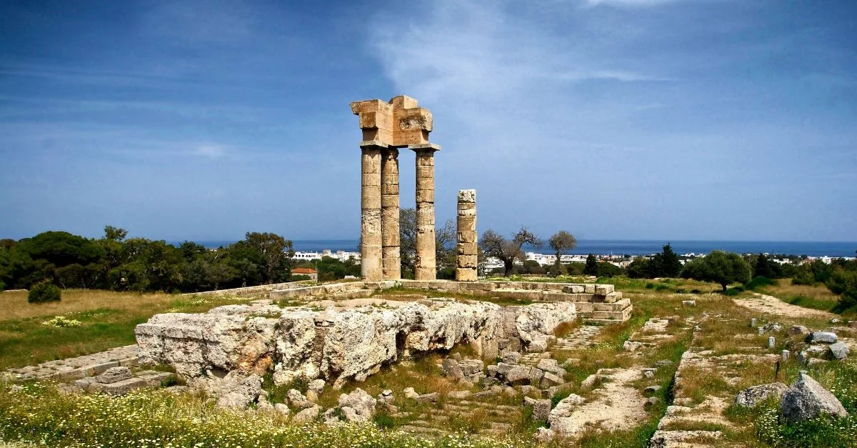 Rhodos Řecko ruiny