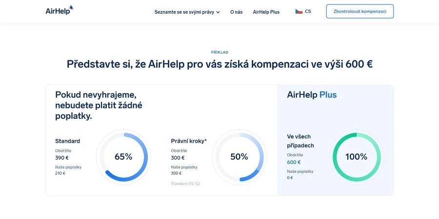 Screen společnost AirHelp3 - airhelp