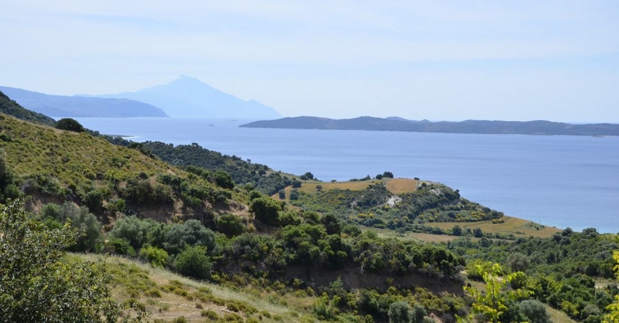 Chalkidiki příroda ostrova