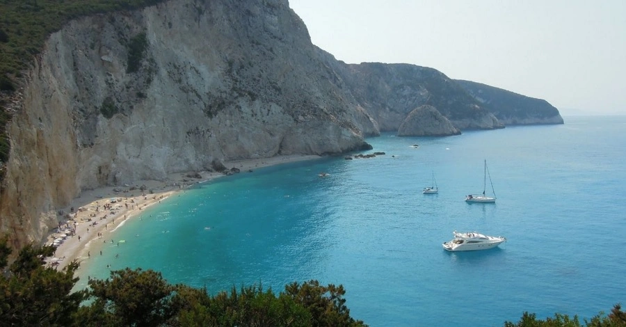 Lefkada koupání a pláže