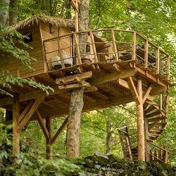 Treehouse v Podještědí - glamping liberecký kraj