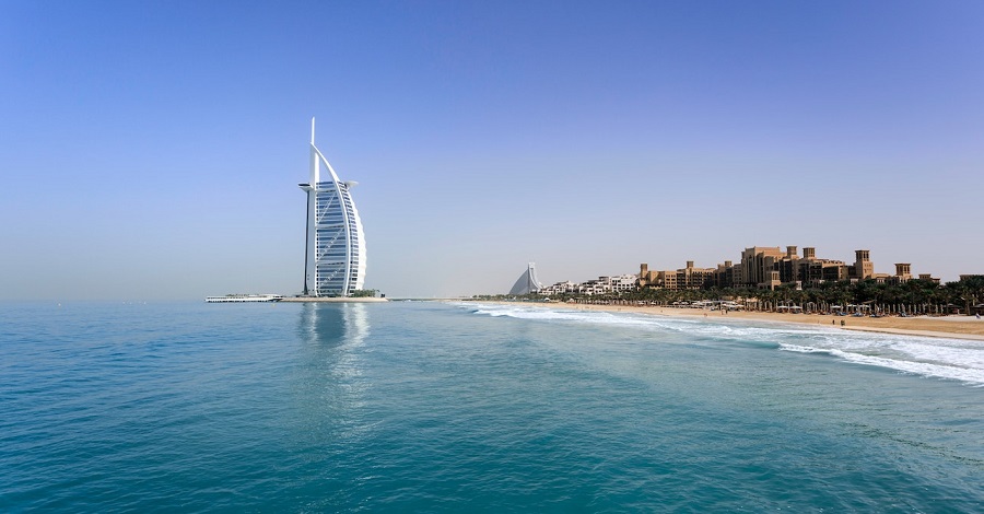 Pláže Dubaj SAE
