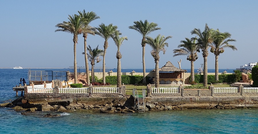 Pláže a koupání Hurghada