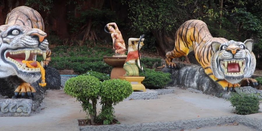 Chrám Tiger Cave - krabi thajsko