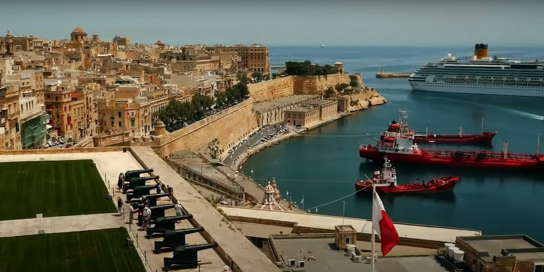 O městě Valletta - valletta malta