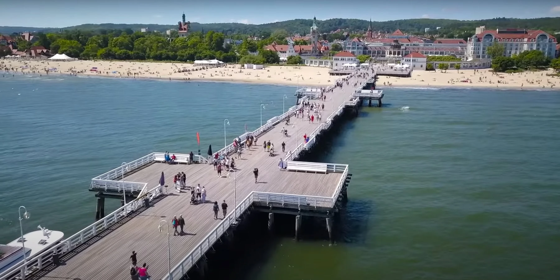 Pláže a koupaliště - gdaňsk polsko
