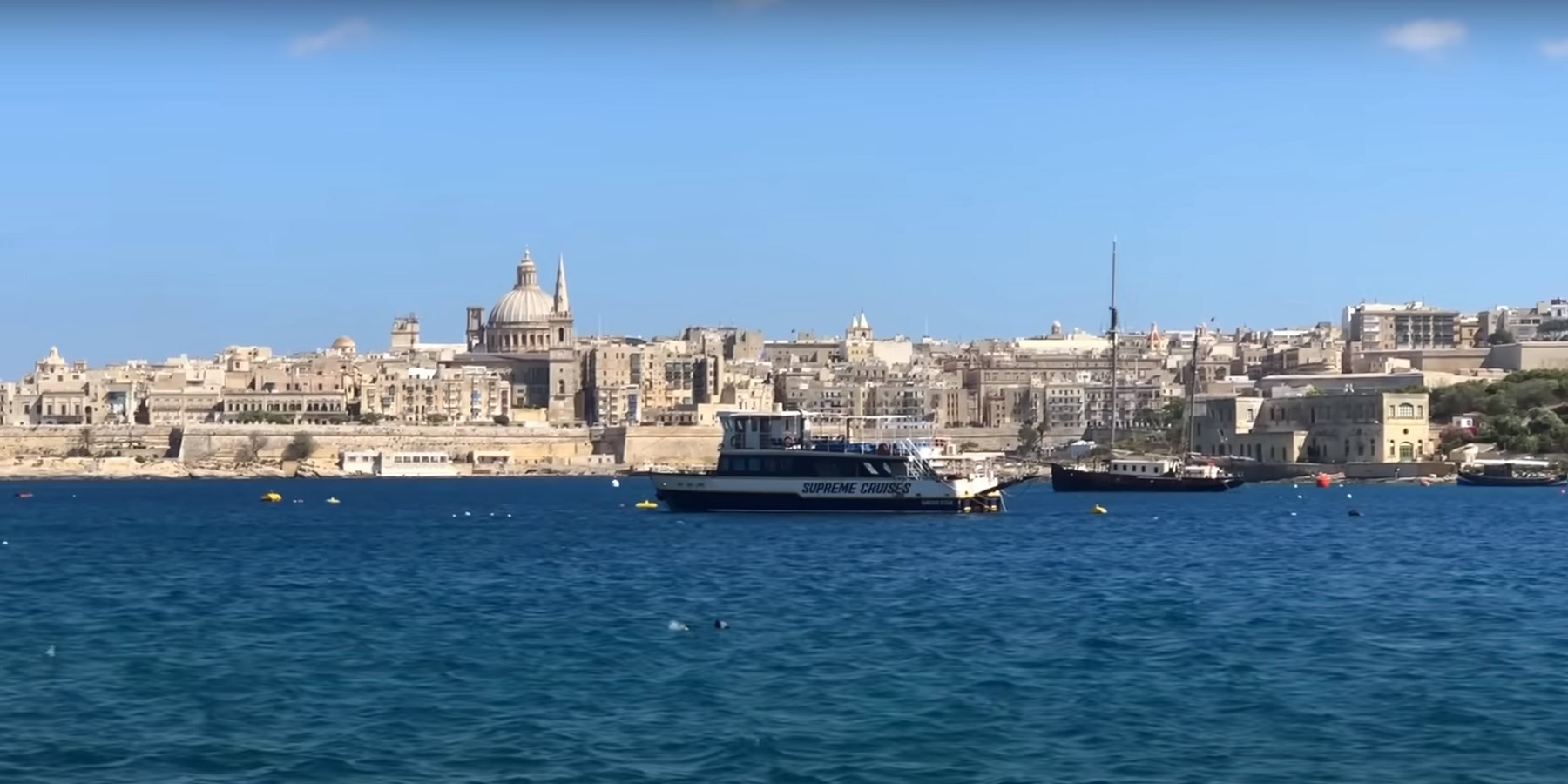 Pláže v hlavním městě a okolí - valletta malta