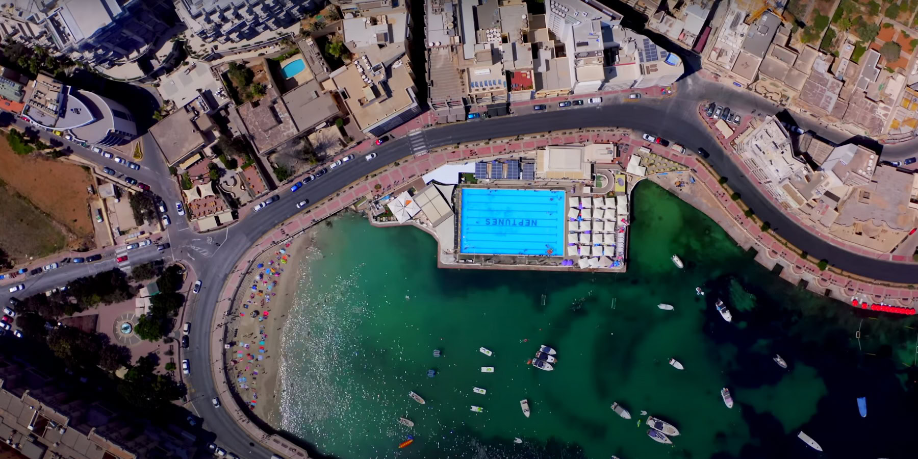 Pláže v letovisku St. Julian's - st julian's malta