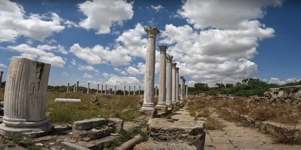 Co vidět na severním kypru salamis - severní kypr