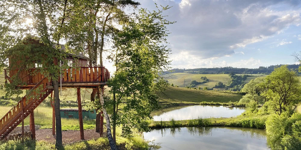 Treehouse Hoštálková - silvestr