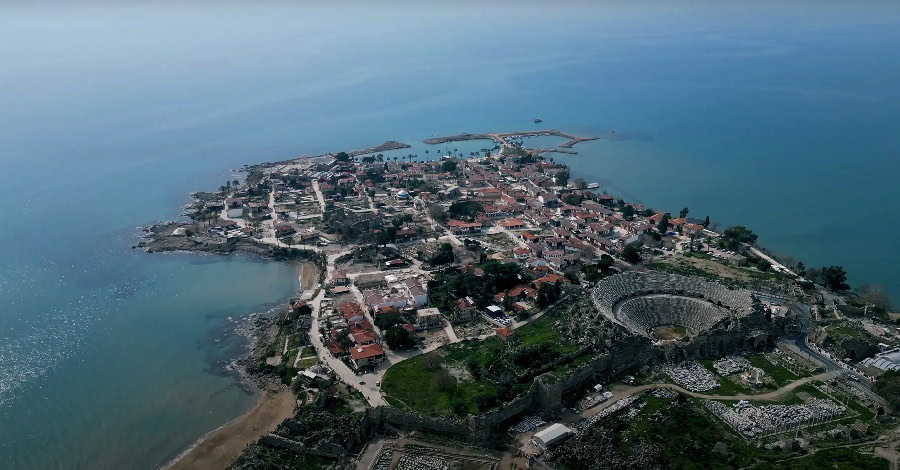 koupání - pláže a koupaliště - side turecko SVZ