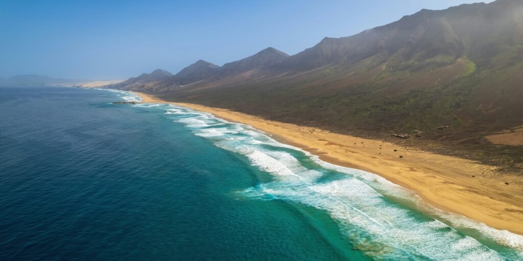 Playa de Cofete - pláže ostrova fuerteventura