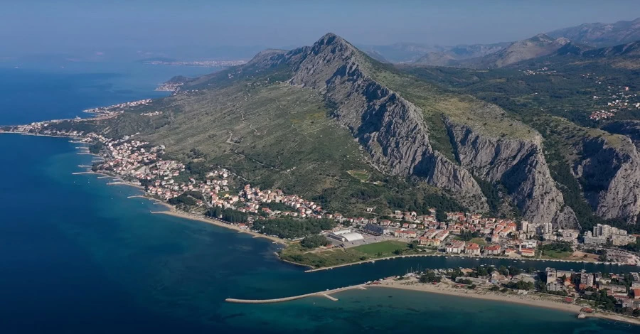 příroda - omiš chorvatsko
