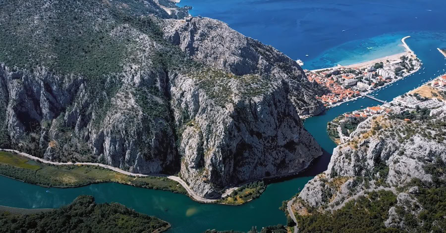 sportovní a adrenalinové aktivity - omiš chorvatsko