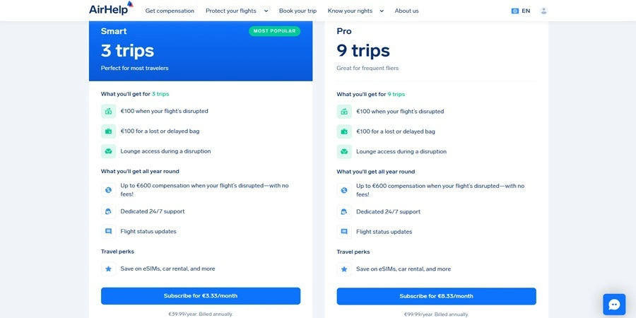 Screen společnost AirHelp2 - airhelp - svz